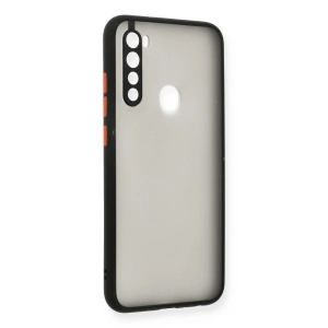 Xiaomi Redmi Note 8 Kılıf Montreal Silikon Kapak - Siyah