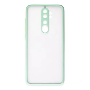 Xiaomi Redmi Note 8 Pro Kılıf Montreal Silikon Kapak - Turkuaz