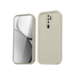 Xiaomi Redmi Note 8 Pro Kılıf Viera Silikon - Krem