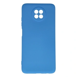 Xiaomi Redmi Note 9 5g Kılıf Nano İçi Kadife Silikon - Mavi