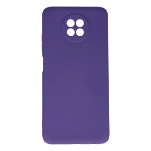 Xiaomi Redmi Note 9 5g Kılıf Nano İçi Kadife Silikon - Mor