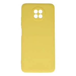 Xiaomi Redmi Note 9 5g Kılıf Nano İçi Kadife Silikon - Sarı