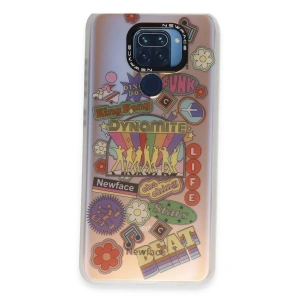 Xiaomi Redmi Note 9 Kılıf Estoril Desenli Kapak - Estoril - 14