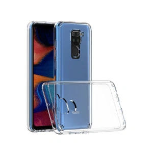 Xiaomi Redmi Note 9 Kılıf Lüx Şeffaf Silikon - Şeffaf