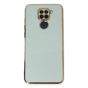 Xiaomi Redmi Note 9 Kılıf Volet Silikon - Açık Yeşil