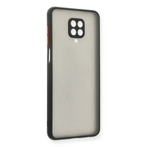 Xiaomi Redmi Note 9 Pro Kılıf Montreal Silikon Kapak - Siyah