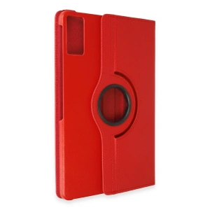 Xiaomi Redmi Pad Kılıf 360 Tablet Deri Kılıf - Kırmızı