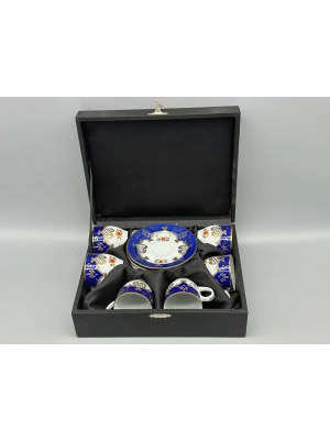 YASEMİN 12 PARÇA 6 KİŞİLİK TÜRK KAHVESİ TAKIMI