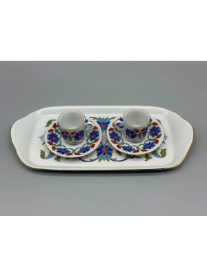 GOZDE 05 PARCA TEPSİLİ FINCAN TAKIMI YALDIZLI 564