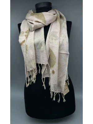 İPEK KETEN ECOPRİNT ŞAL