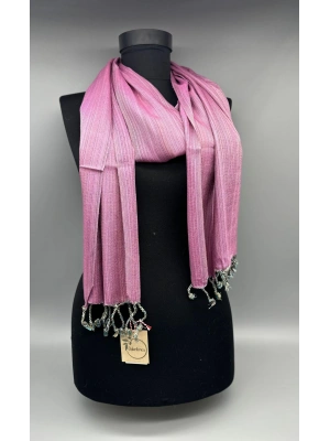 MARİN İPEK ŞAL, ÇİZGİLİ