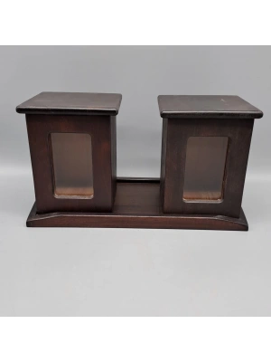 MAUN AĞACI İKİLİ CAMLI KUTU