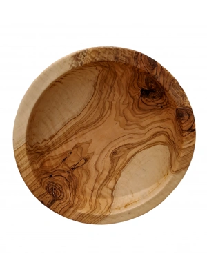 ZEYTİN AĞACI KASE/SERVİS TABAĞI EL EMEĞİ, GÖZ NURU