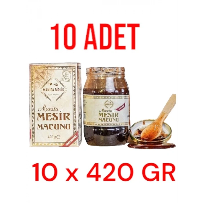 Mesir Macunu 420 Gr Geleneksel 10 Adet