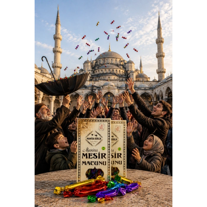 Manisa Birlik Mesir Macunu Klasik 5 li Çubuk 105 gr