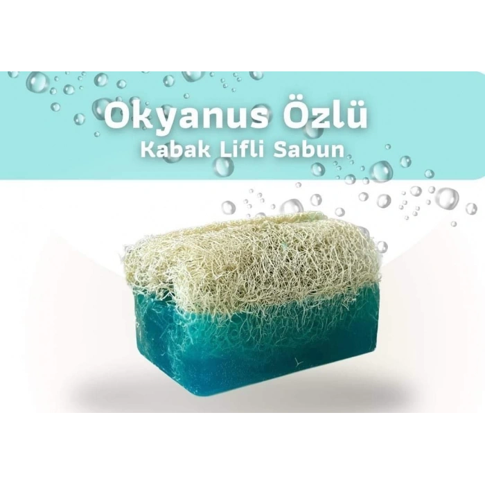 Kabak Lifli Okyanus Özlü Sabun 120 Gr 1 adet
