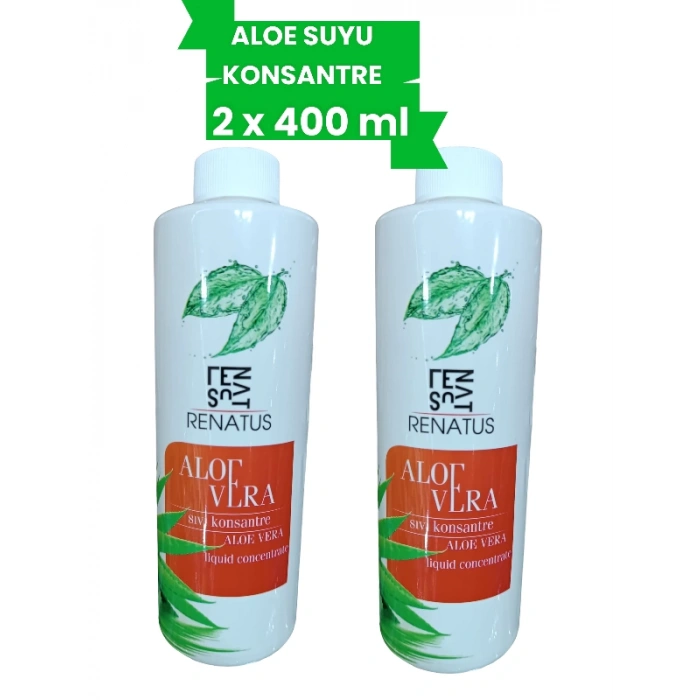 Manisa Birlik Aloe Vera Suyu 400 ML Konsantre 2Li Set