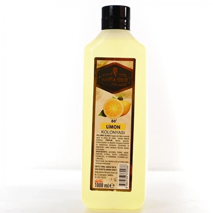 Manisa Birlik Limon Kolonyası 1 LT