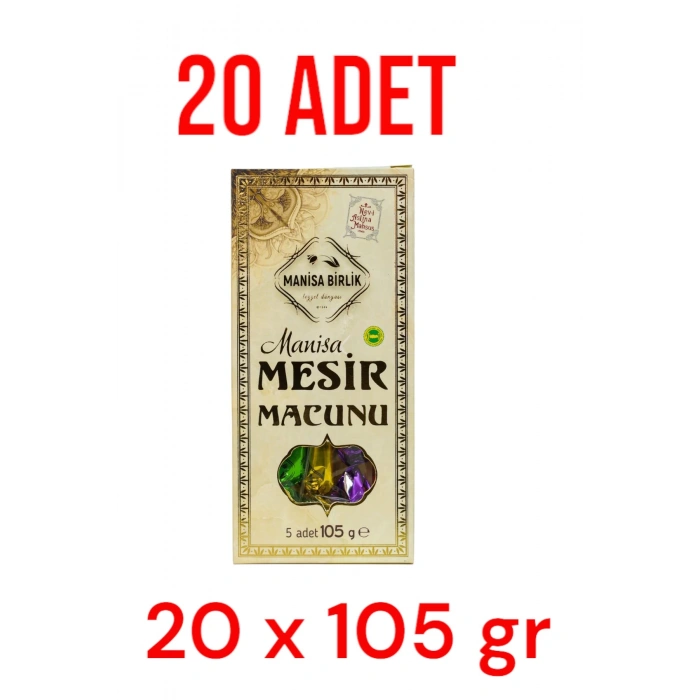 Mesir Macunu 5 li Çubuk 20 Adet