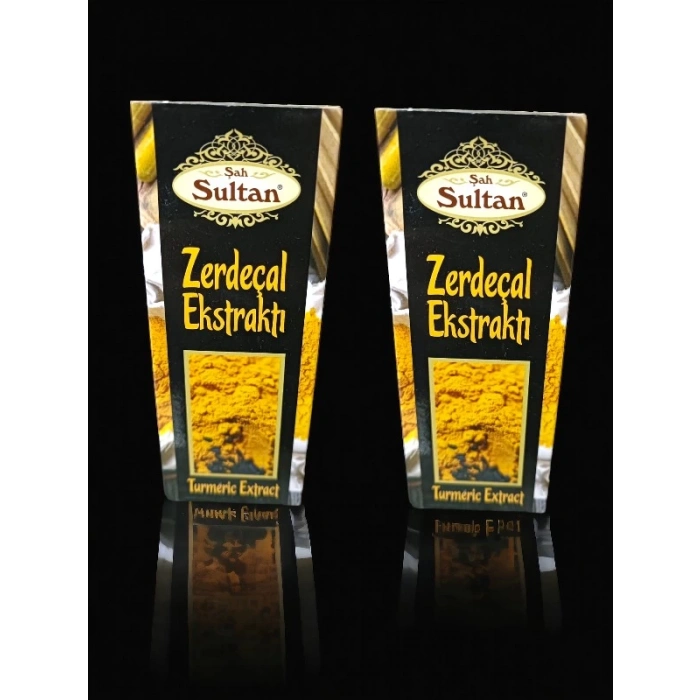 Şah Sultan Zerdeçal Ekstratı 125 Ml 2li Paket