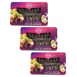 Çikolatalı İncir Şekeri 250 Gr 3 adet