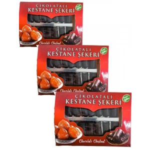 Çikolatalı Kestane Şekeri 250 Gr 3 Adet