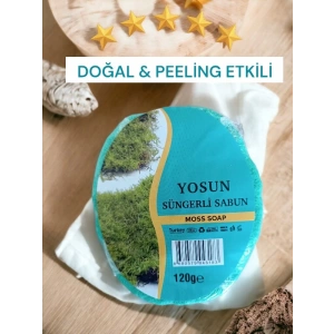Süngerli Doğal Sabun Yosun 120 Gr 1 adet