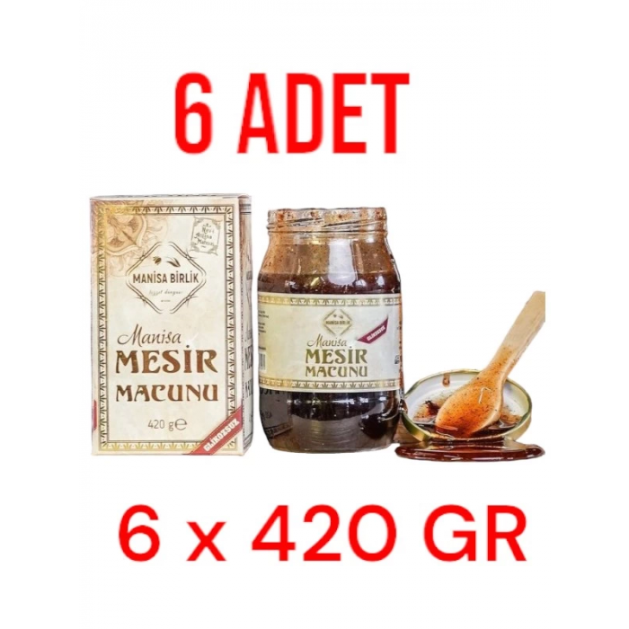 Mesir Macunu 420 Gr Geleneksel 6 Adet