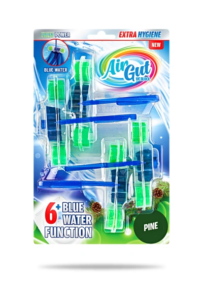 WC Blok Mavi Su - Çam - 4lü