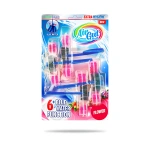 WC Blok Mavi Su - Çiçek - 4lü