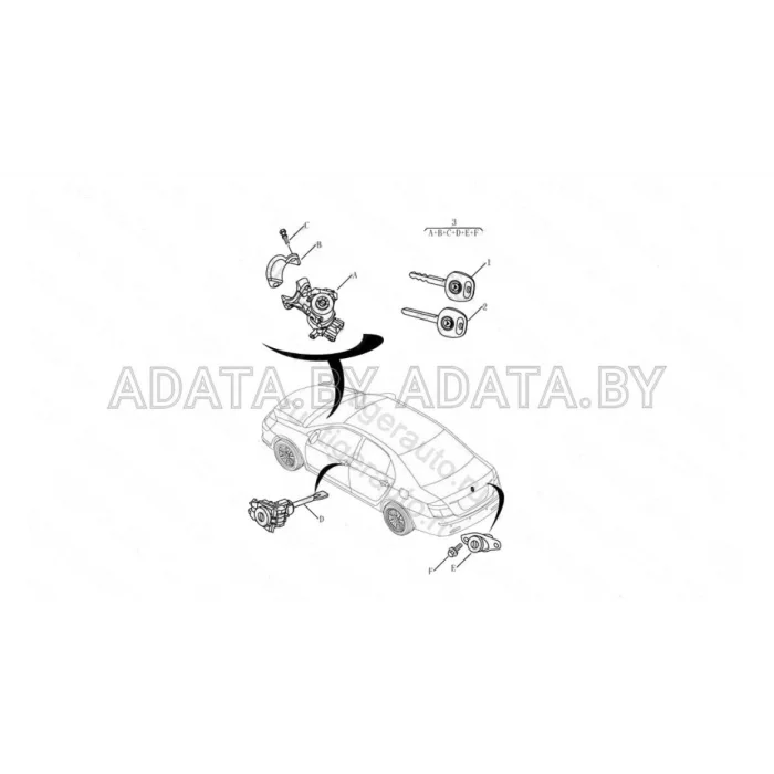 fc kontak anahtarı orj