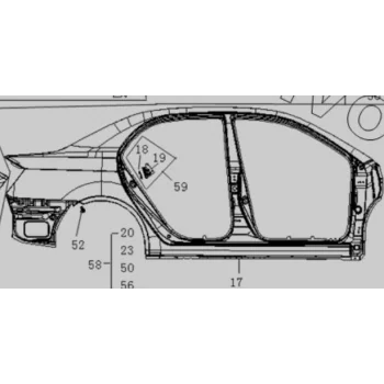 GEELY FC SAĞ ARKA CAMURLUK VE PANEL KOMP