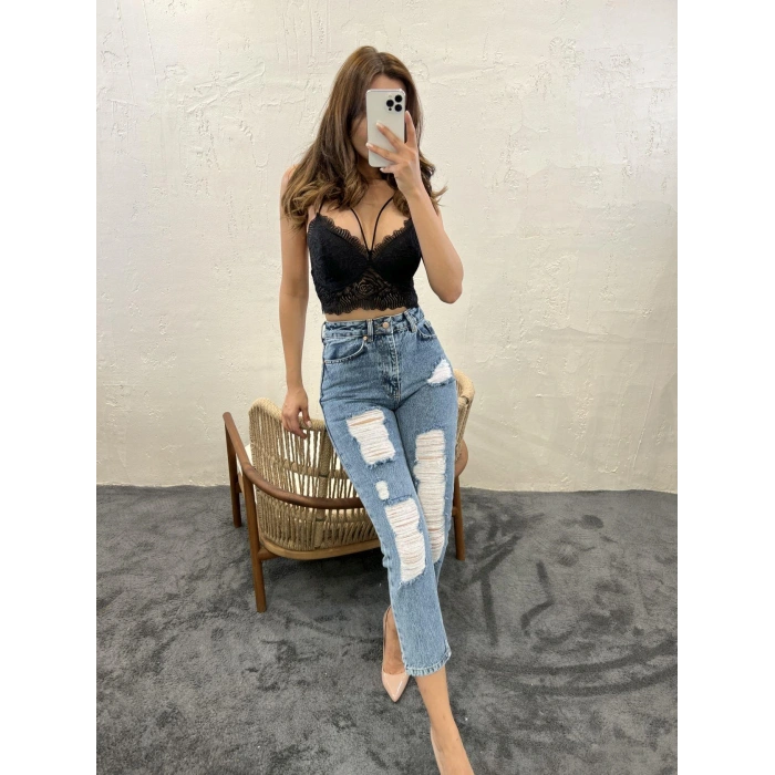 5998 KOT PANTOLONMAVİ