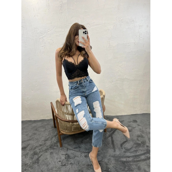 5998 KOT PANTOLONMAVİ