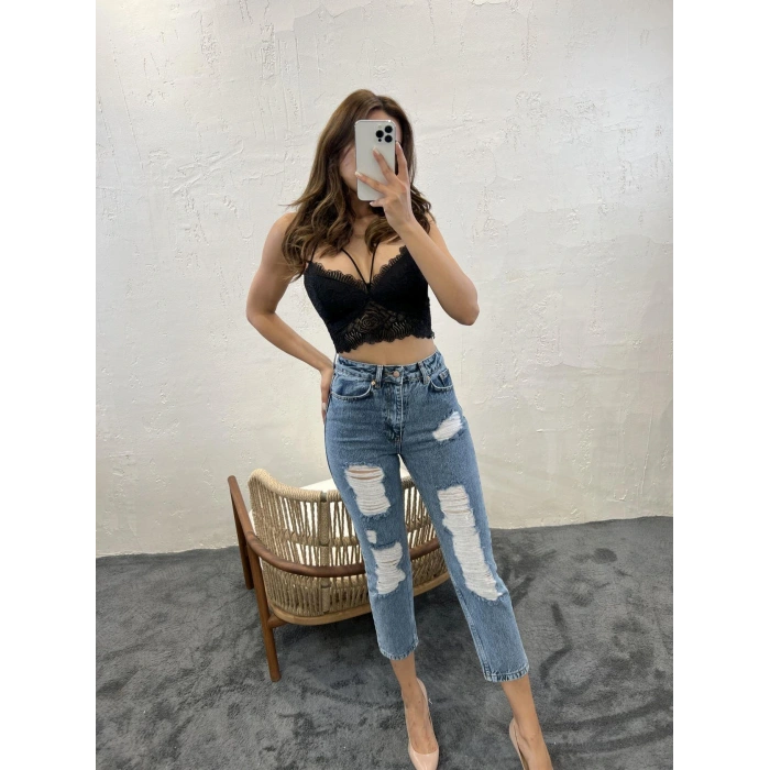 5998 KOT PANTOLONMAVİ