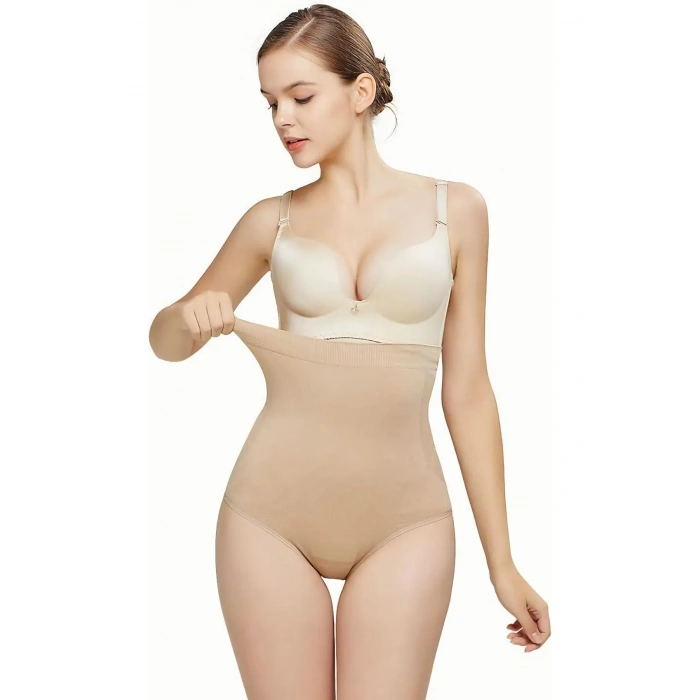 Toparlayıcı Yüksek Bel İç Giyim Korse Slip Korse İki Beden İnceltici