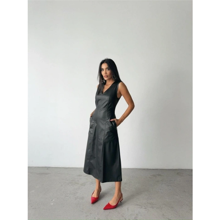 AKILI DERİ ELBİE ŞANEL BOY  iyah