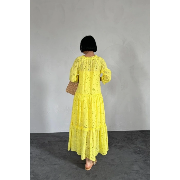 arı Dantelli New Elbise