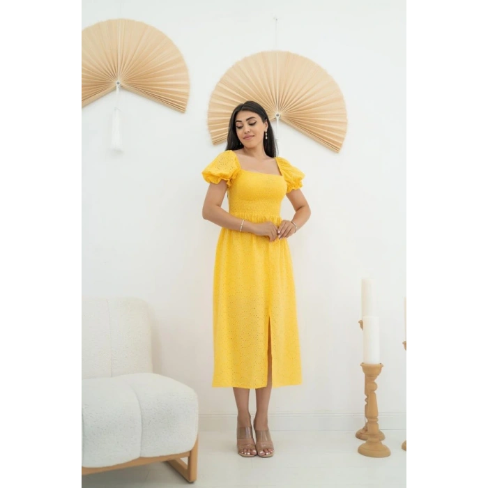 arı Tokalı Fisto Elbise