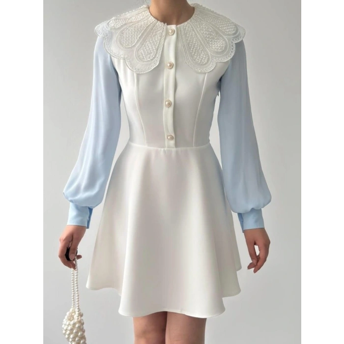 Asıo Bebe Yaka Elbise