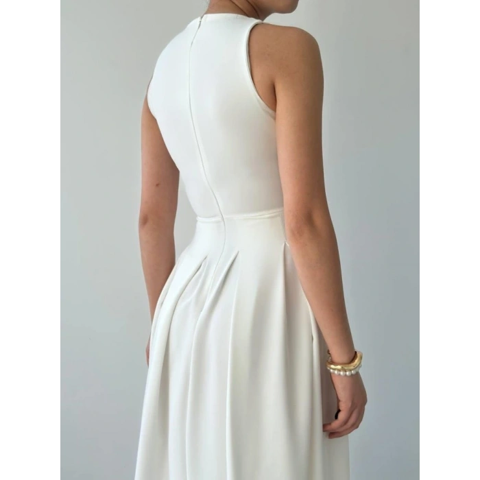 ate Yıldız Detaylı Elbise