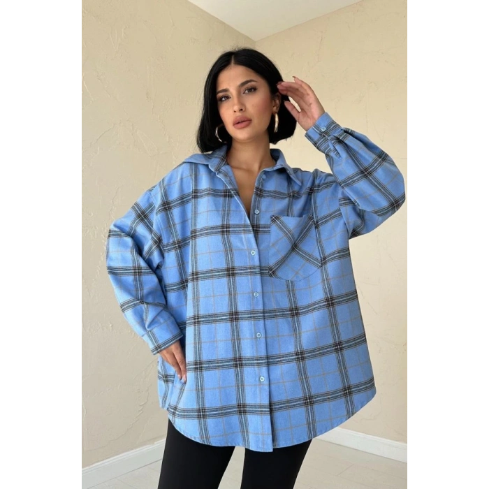 avi Ekose Desenli Gömlek