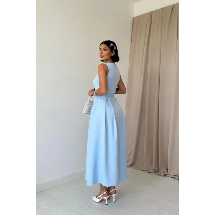 Bebe avi Halter Yaka Kloş Elbise