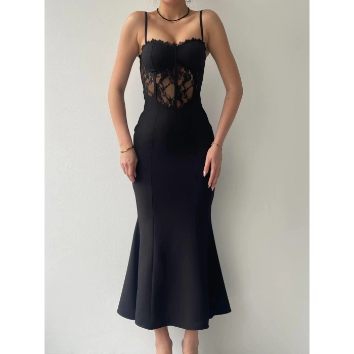 Begonia İp Askılı Elbise