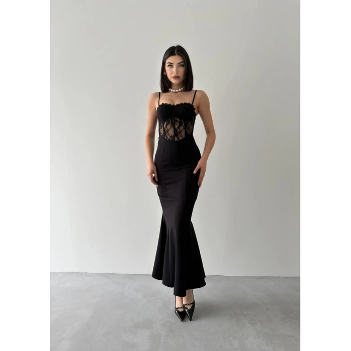 Begonia İp Askılı Elbise