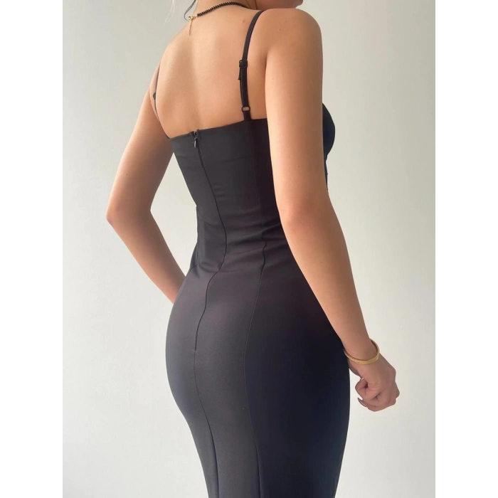 Begonia İp Askılı Elbise