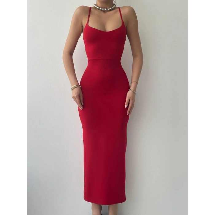 Blear ırt Bağlamalı Elbise