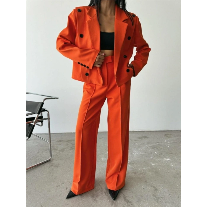 CEKET  PANTOON TAKIM  Orange