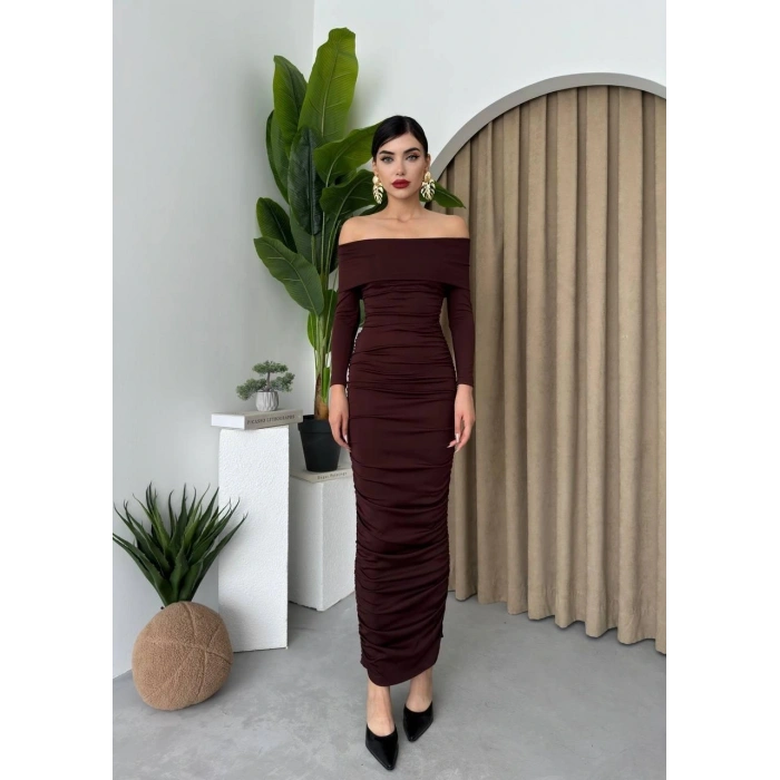 Dakota Drapeli Elbise