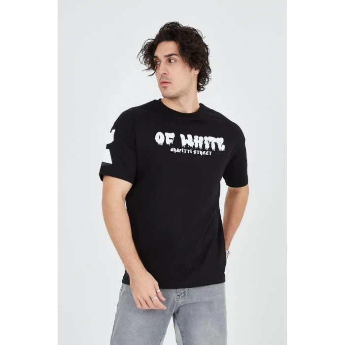 Erkek 24/1 Penye Baskılı Thirt  iyah